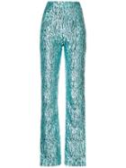 16arlington High Waisted Embellished Trousers - Blue
