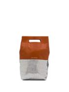 Paco Rabanne Contrast Tote - Brown