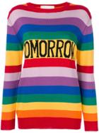 Alberta Ferretti Tomorrow Rainbow Sweater - Multicolour