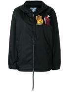 Prada Patches Front Zip Jacket - Black