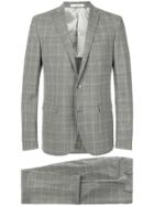 Corneliani Plaid Suit - Grey