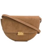 Wandler Anna Buckle Corduroy Belt Bag - Brown