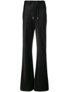 T By Alexander Wang Black Flared Track Pants