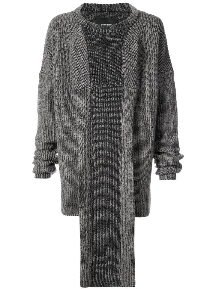 Bmuet(te) Asymmetric Jumper - Grey