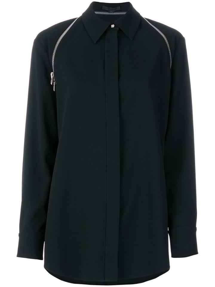 Alexander Wang Zip Trim Shirt - Black