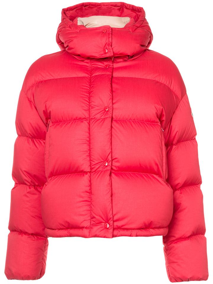 Moncler Classic Padded Jacket - Red