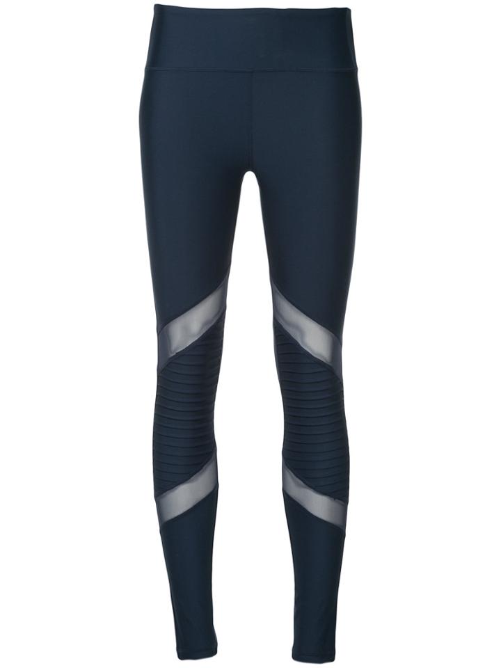 Nimble Activewear Moto Long Leggings - Blue