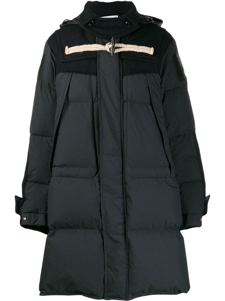 Sacai Ripstop Coat - Black