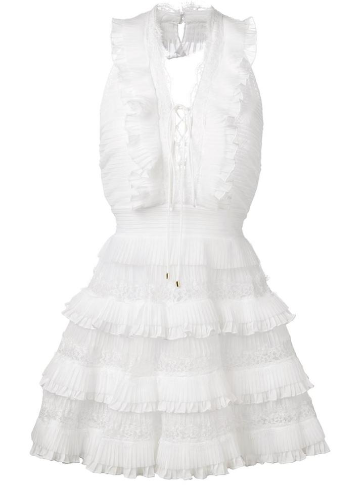 Just Cavalli Ruffled Short Dress