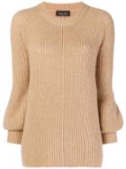 Roberto Collina Knit Sweater - Brown