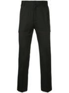 Cmmn Swdn Cropped Tailored Trousers - Black