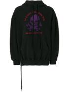 Unravel Project - Embroidered Hoodie - Men - Cotton/spandex/elastane - S, Black, Cotton/spandex/elastane