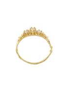 Alex Monroe 'rosa Centifolia 3' Ring, Women's, Metallic