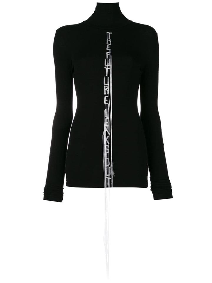 Moohong 'leaking' Sweatshirt - Black