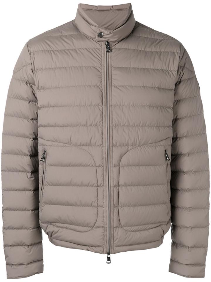 Moncler Delabost Padded Jacket - Brown