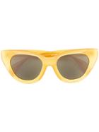 Oscar De La Renta Holly Cat-eye Sunglasses - Yellow