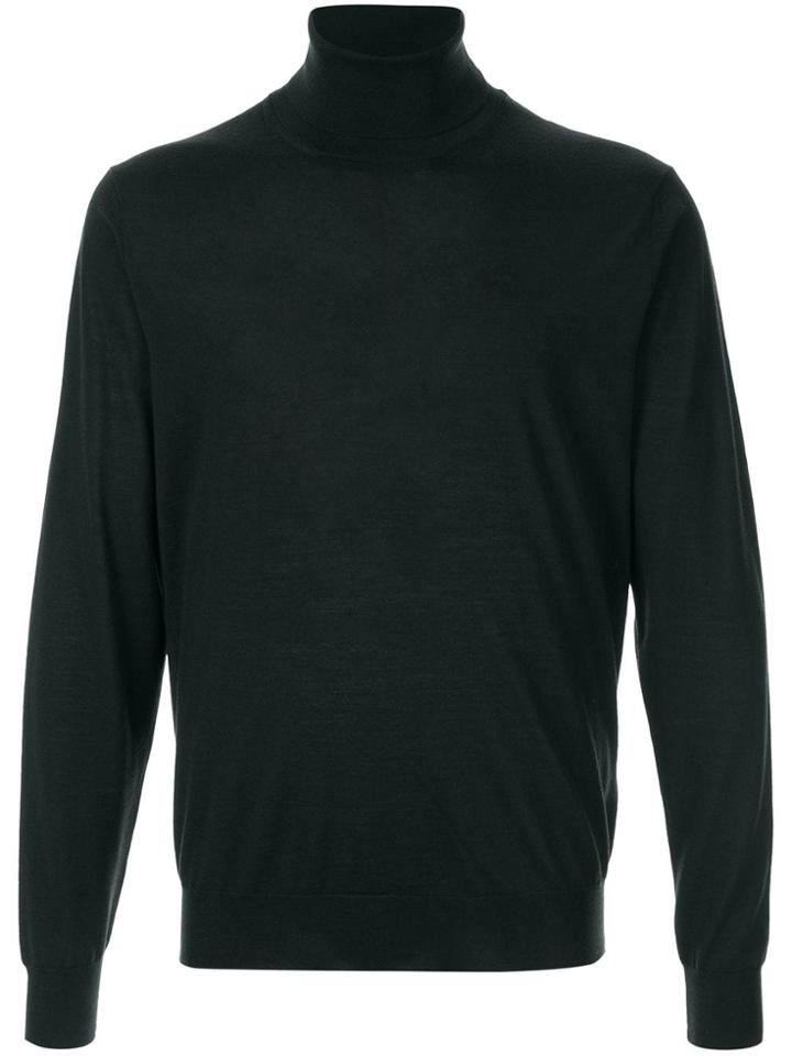 Corneliani Turtleneck Jumper - Black