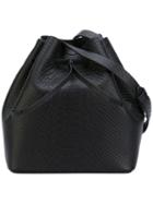 Aesther Ekme - Snakeskin Embossed Bag - Women - Calf Leather/polyurethane - One Size, Black, Calf Leather/polyurethane