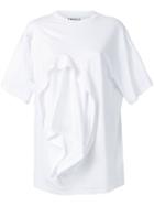 Enföld Deconstructed T-shirt, Women's, Size: 38, White, Cotton
