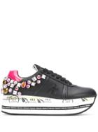 Premiata Beth Gemstone Sneakers - Black