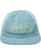 Stadium Goods Rain Corduroy Strapback - Blue