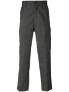 Junya Watanabe Comme Des Garçons Man Pleated Straight Leg Trousers -