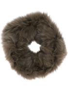 Yves Salomon Knitted Fox Fur Snood - Brown
