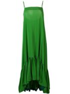 Gianluca Capannolo Flared Cami Dress - Green