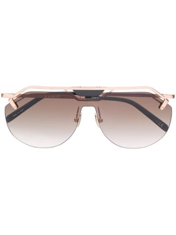Hublot Eyewear Shield Sunglasses - Black