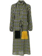 Duro Olowu Long Sleeved Midi Dress - Yellow & Orange