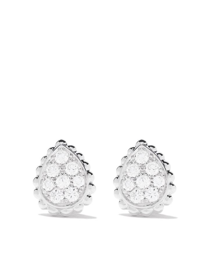 Boucheron 18kt White Gold Serpent Bohème Diamonds Xs Motif Teardrop