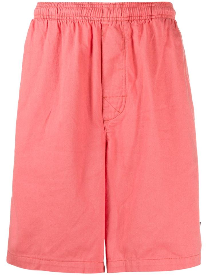 Stussy Knee Length Shorts - Pink