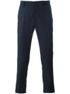 Dondup 'gaubert' Slim Fit Trousers, Men's, Size: 30, Blue, Cotton/spandex/elastane/virgin Wool