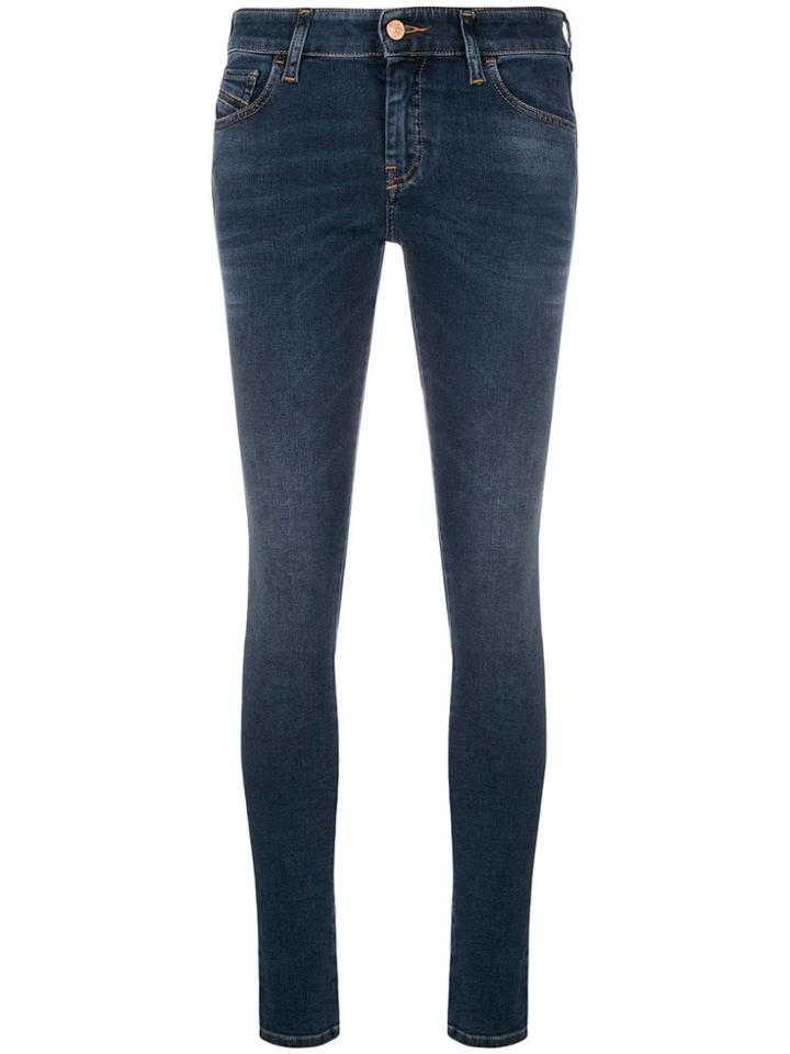 Diesel Sandy-low Skinny Jeans - Blue