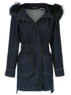 Andrea Bogosian Denim Parka - Blue