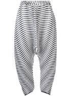 Issey Miyake Baked Stretch Plissé Trousers - White