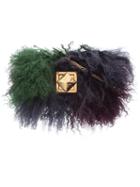 Sonia Rykiel Fur Shoulder Bag, Women's