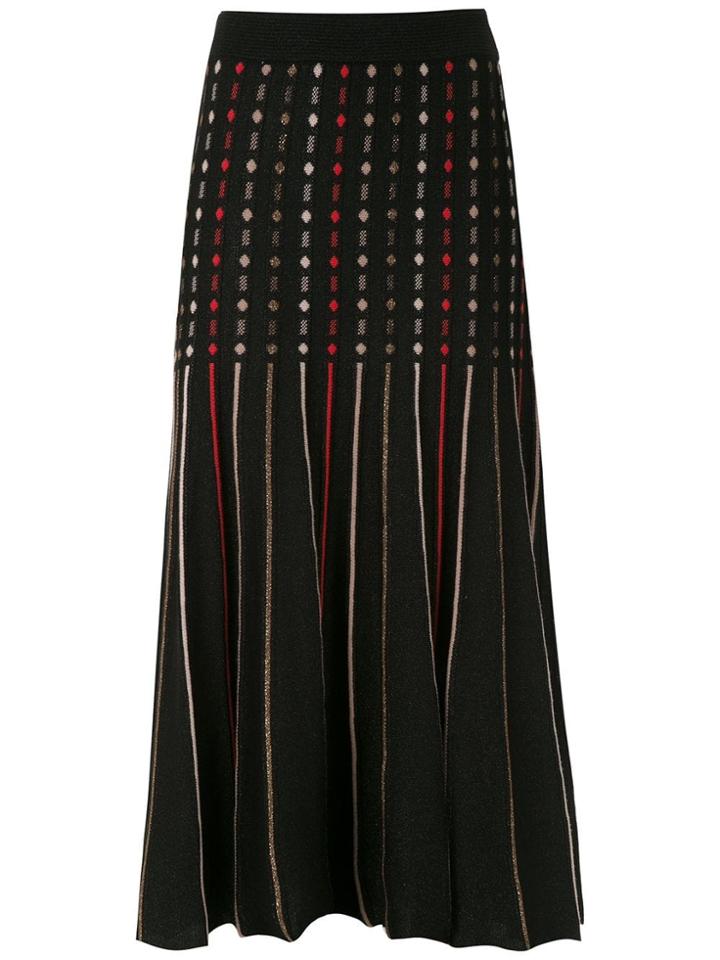 Nk Midi Knitted Skirt - Multicolour