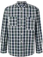 Junya Watanabe Comme Des Garçons Pre-owned Tartan Plaid Shirt - Blue