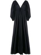 Staud Billowing Maxi Dress - Black