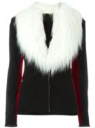 Jean Paul Gaultier Vintage Faux Fur Collar Jacket - Black