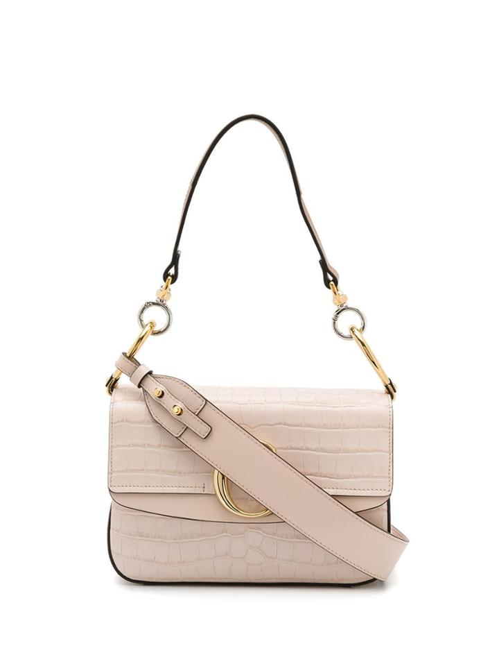Chloé C Double Shoulder Bag - Pink