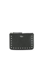 Mulberry Studded Coin Pouch - Black