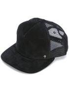 Rta - Suede Mesh Cap - Men - Suede/polyester - One Size, Black, Suede/polyester