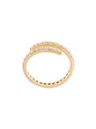 Sarah Noor 'swirl' Diamond Ring - Metallic