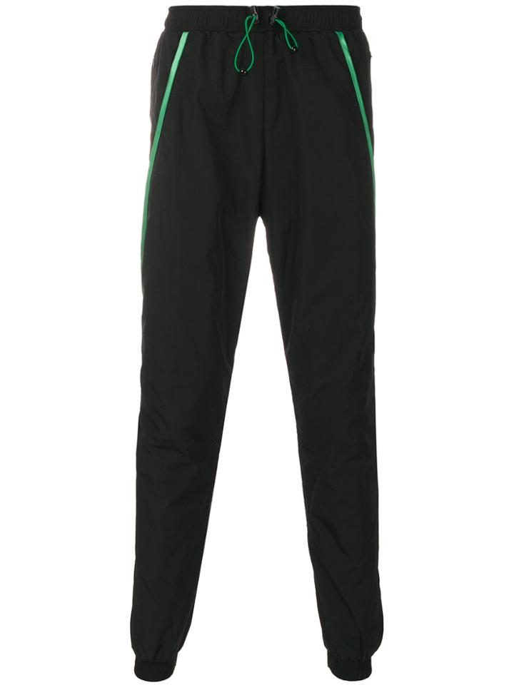 Cottweiler Striped Track Trousers - Black