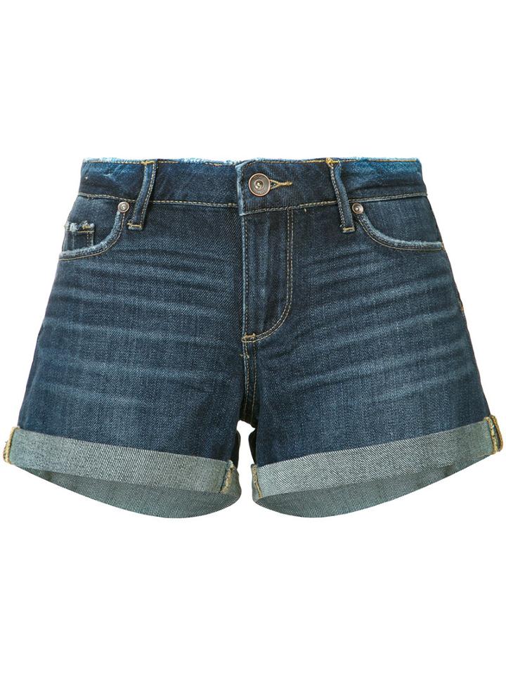 Paige - Denim Shorts - Women - Cotton/rayon - 23, Blue, Cotton/rayon