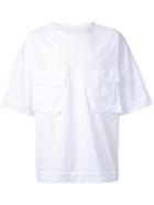 Juun.j Pocket Detail T-shirt, Men's, Size: 44, White, Cotton/polyurethane