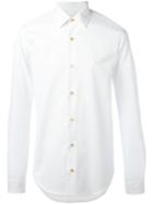 Paul Smith Slim-fit Shirt, Men's, Size: 15, White, Cotton