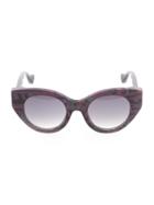 Fendi Eyewear Fendi X Thierry Lasry Sunglasses - Pink & Purple